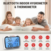 TP393B Digital Thermo-Hygrometer With Bluetooth Connectivity For Mobile App